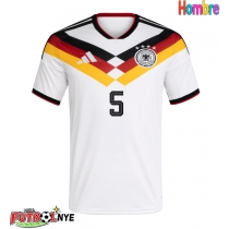 Camiseta Alemania Aleksandar Pavlovic #5 Primera Equipación Mundial 2026 manga corta